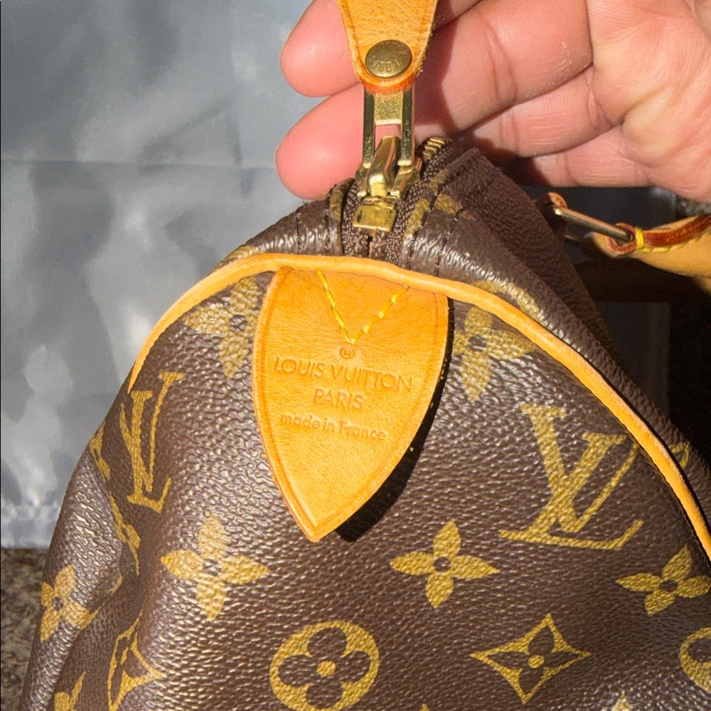 Louis Vuitton Monogram Speedy Handbag -1 - Picture 10 of 12